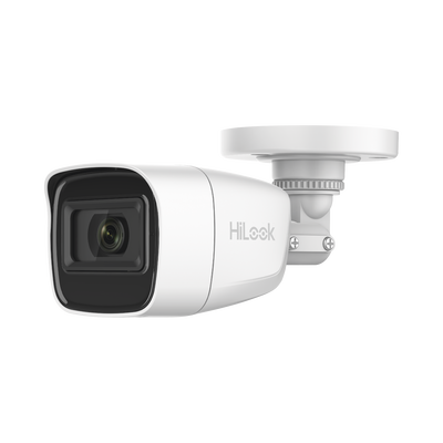 AUDIO POR COAXITRON / Bala TURBOHD 2 Megapixel / Gran Angular 106° / Lente 2.8 mm / 25 mts IR EXIR / Exterior IP66 / 4 Tecnologías / dWDR