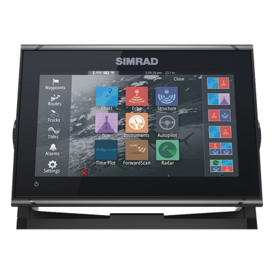 Plotter GPS GO9 XSE / Pantalla Táctil 9″ / Compatible con Sonar y Radar / Conectividad Inalámbrica y NMEA 2000® / Integración con Piloto Automático y Sistemas de Sonido / Tecnología Active Imaging™ 3 en 1