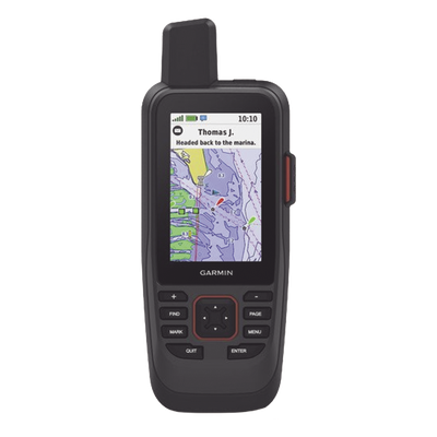 GPS Portátil GPSMAP® 86sci / Pantalla Transflectiva 3″ / Resolución 240×400 píxeles / Batería Recargable hasta 35 Horas / Memoria 16 GB / Brújula de Tres Ejes / Compatible con Garmin Connect™ / IPX7 / MIL-