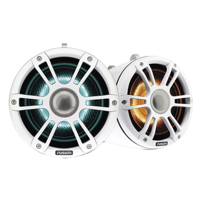 Altavoces marinos de torre serie Signature 3 con iluminación led de 7.7″ Fusion