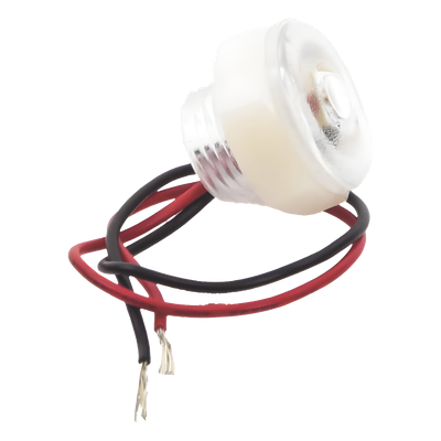 Luz led marina de cortesía serie Newt, emite luz de color blanco de 45 lúmenes, para uso exterior e interior, fabricado bajo norma de protección IP67.