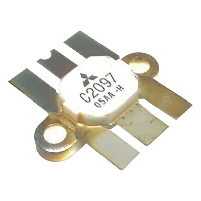 Transistor de Silicio NPN Epitexial, 30 MHz, 13.5 Vcc, 70 Watt, T-40E.