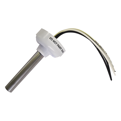 Detector térmico convencional tipo pigtail para intemperie, activación 135°F (57°C), sellado hermético, sin base