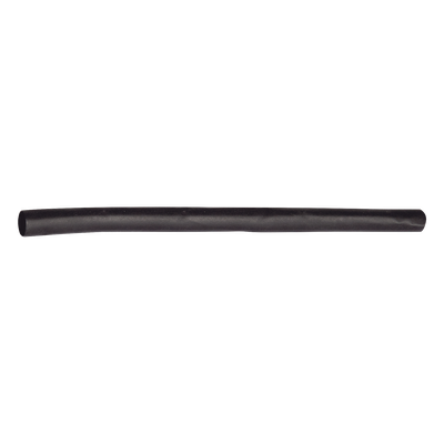 Tubo Termoencogible (Termofit) Negro de 1.2 m, 1/2″ de Diámetro, Reduce de 2:1, Poliolefina.