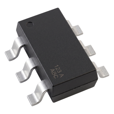 IC de 6 terminales / conmutador unipolar de dos posiciones / 10 kHz y 3 GHz /