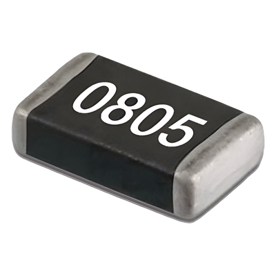Resistencia SMD de 4.7 Ohm, 1/8 Watt, Montaje 805, Tolerancia 1 %.
