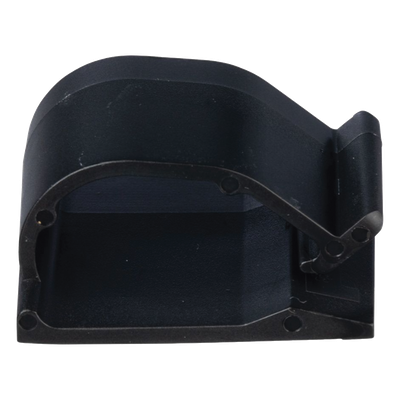 Clip de Nylon 6.6 con Adhesivo, Para Cables de Hasta 9.7 mm de Diámetro, Uso Interior/Exterior, Color Negro, Paquete de 100pz