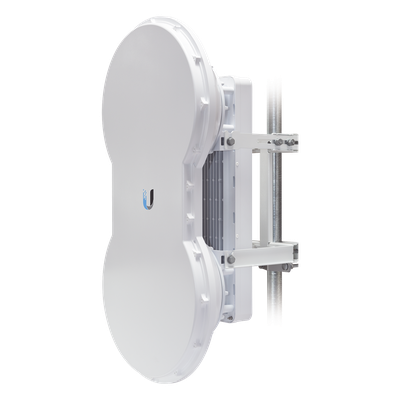Radio de Backhaul de alta capacidad full duplex, tecnología airFiber hasta 1.2 Gbps, 5 GHz (5470 – 5950 MHz) con antena integrada de 23 dBi