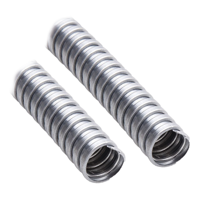 Tubo Flexible de 3/8″ (9.5 mm) en Acero Galvanizado / Rollo con 50 m.