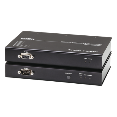 Kit Extensor KVM | 100m | Conector HDMI | HDBaseT™ | Resolución 4K | USB 2.0 | Audio Estéreo