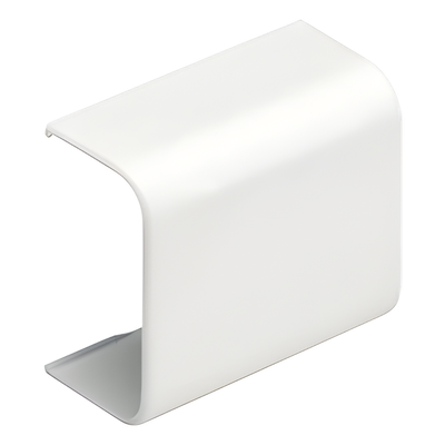 Unión recta, para uso con canaleta LD3, material ABS, Color Blanco Mate