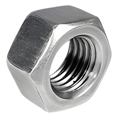 Tuerca Hexagonal de 1/4″, con acabado Electro Zinc