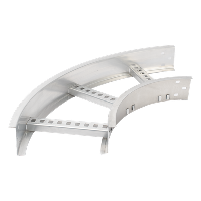 Curva Horizontal de Aluminio de 90° Perfil Z / Peralte 3 1/4″ / Ancho 9″ / Radio 8″ / Incluye Tornillería (CHC90EZ314R8X9AK)