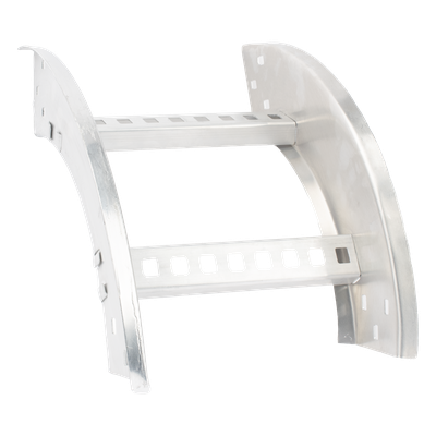 Curva Vertical Exterior de Aluminio de 90° Perfil Z / Peralte 3 1/4″ / Ancho 9″ / Radio 8″ / Incluye Tornillería (CHVE90EZ314R8X9AK)