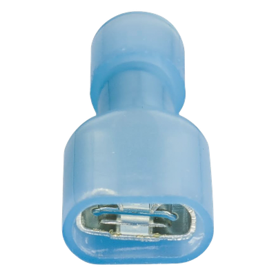 Terminal hembra aislada completa para cables 16 -14 AWG / Venta de bolsa en 25 piezas