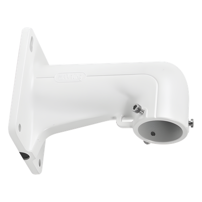 Montaje de Pared de Brazo Corto para Domos PTZ TURBOHD e IP de 4″ (Pulgadas) / Compatible con epcom y HIKVISION