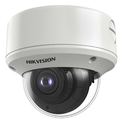 Domo TURBOHD 2 Megapixel (1080p) / Ultra Baja Iluminación / WDR 130 dB / Lente Mot. 2.7 – 13.5 mm / IP67 / IK10 / 60 mts IR EXIR / Metal