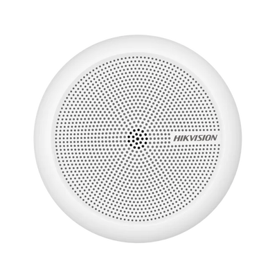 Micrófono Omnidireccional (360°) / Uso en Interior / Preamplificado para CCTV / Cancelación de Ruido Ambiental / Uso en Techo – Pared – Escritorio / Alcance de 5 Metros