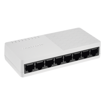 Switch Gigabit No Administrable de Escritorio de 8 Puertos 10 / 100 / 1000 Mbps / Diseño Compacto y Estetico