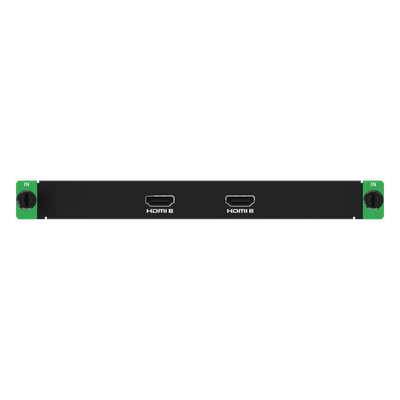 Tarjeta de Entrada HDMI 4K 2 Canales / 4K60 (4096×2160) / HDMI 2.0 / HDR10 y HLG / HDCP 2.3 / Compatible Serie C66S