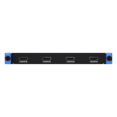 Tarjeta de Salida HDMI 4 Canales / 4K por Puerto / HDMI 1.4 / Audio HDMI / 2.6 MP por Puerto / Compatible Serie C66S