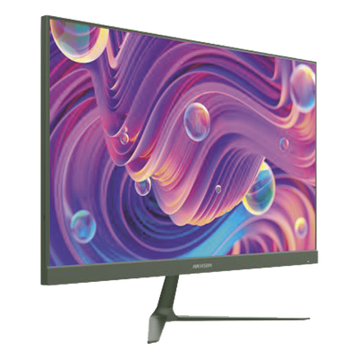 Monitor LED Full HD (1080p) de 23.8″ / Ideal para CCTV, Oficina y Hogar / Entrada HDMI-VGA / Montaje VESA ( 75 X 75) / Uso 16/7 / Backlight E-LED / Ultra Delgado
