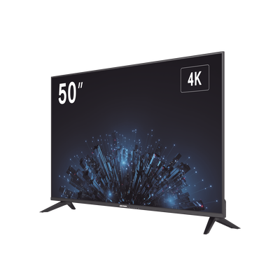 Monitor LED 4K de 50″ / 3 Entradas HDMI / Compatible con Montaje VESA (200 X 200) / Bocinas Integradas / Uso 24/7