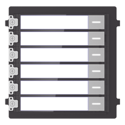 Módulo de Botones Para Videoportero Modular / Llamada de un solo Toque / Soporta Hasta 6 Monitores Principales