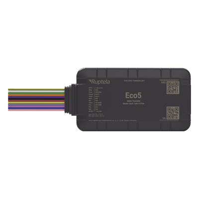 Dispositivo de Rastreo Vehicular / Conectividad LTE Cat1 y LTE-M / BLE 5.0 / GNSS U-blox / Carcasa IP54 / Batería Interna de Respaldo / Detecta Interferencias