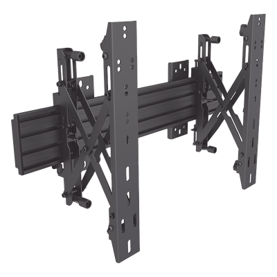 Montaje de Pared Push in –  Pop out para Videowall| VESA 400| Para pantallas de 37 a 65 in | Capacidad Maxima de Carga 30 Kg