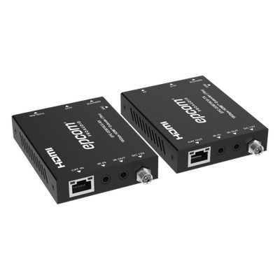 Extensor HDMI 4K@60Hz | PoC Bidireccional | HDR y Dolby Vision | Transmisión hasta 70m por CAT6 | Extractor Audio ARC Solo RX