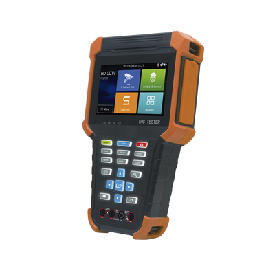 Tester de Video Profesional | Pantalla 4″ Touch | Ideal para Cámaras IP/ HD (TVI, CVI, AHD y CVBS) | 4K | H.265/H.264 | PoE | WiFi | Cable Tester | Multímetro Digital | Todo en Uno para tu CCTV.