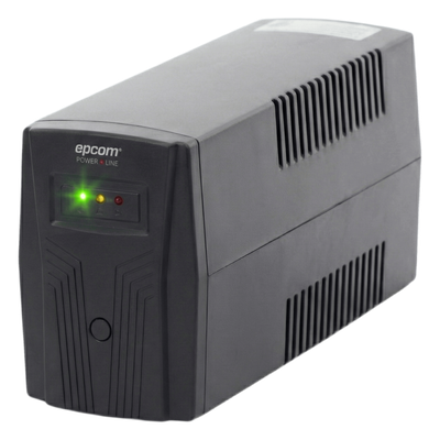 UPS de 850VA/510W / Topología Línea Interactiva / Entrada y Salida 120 Vca / Regulador de Voltaje AVR 80-150 Vca / Clavija NEMA 5-15P / 4 Tomas NEMA 5-15R /Sin RJ11 ni RJ45