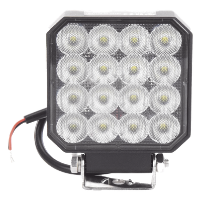 Luz de Trabajo Ultra brillante, 16 LED, 1655 Lúmenes, 12-24 Vcd