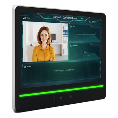 Terminal de Verificación Facial / Pantalla Táctil 10.1″ / Autenticación Dual Rostro-Tarjeta / Cámara Binocular 2MP WDR / Capacidad 10,000 Rostros / WiFi 2.4 GHz / Android 7.1