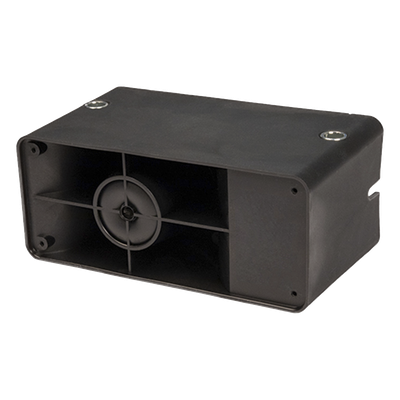 Alarma de reversa vehicular con montaje universal, 12-24 Vcc, 117 dBA