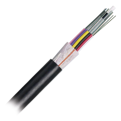 Cable de Fibra Óptica 6 Hilos, OSP (Planta Externa), No Armada (Dieléctrica), MDPE (Polietileno de Media Densidad), Multimodo OM3 50/125 Optimizada, Precio Por Metro