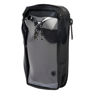 Funda de Piel Reforzada con Visor Frontal Transparente, para NX-220K y NX-320K.