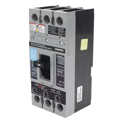 Interruptor Termomagnético 600V 3X150A, Con zapatas principales.