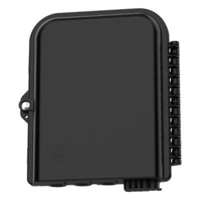 Cierre de Empalme para 24 fusiones de fibra óptica, Interior/Exterior, con 8 acopladores SC/APC y splitter 1×8 SC/APC Incluido, IP65, 3 Puertos para Fibra Troncal o Distribución