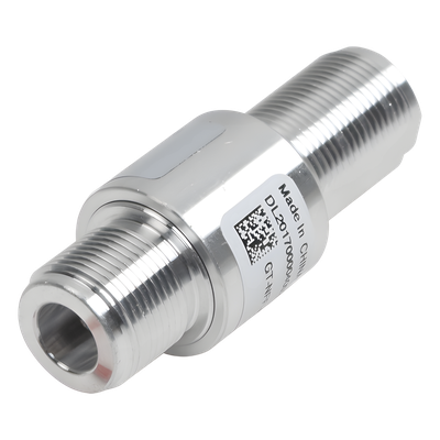 Protector Coaxial RF Tubo de Gas / DC-7 GHz / 90W / Conectores N Hembra / Bidireccional / Aluminio