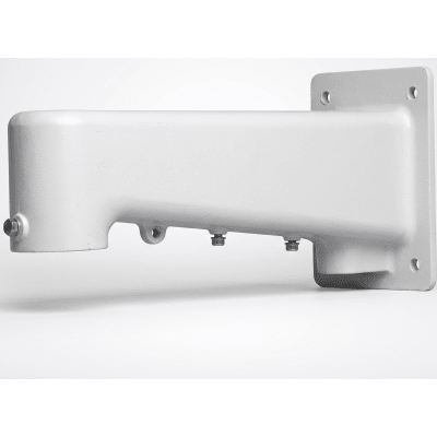 Montaje de pared de aluminio para cámaras bala IP Serie 35, uso con adaptador HA35PMC, interior y exterior
