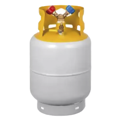 Cilindro/Tanque portátil 30 Libras / para contenido de refrigerante / Aires Acondicionados / Refrigeración / Climatización Automotriz.