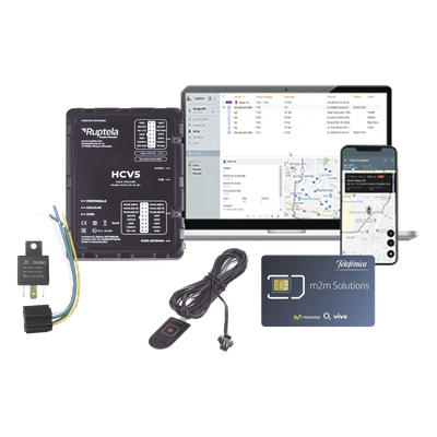 Kit de Localizador 4G LTE CATM1/ Incluye 1 MICROSIM25GPS y servicio de datos por 1 año / 1 EPCOMGPSMENSUAL / RELAY / Botón SOS