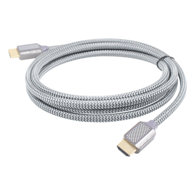 Cable HDMI de Alta Resolución en 8K / Versión 2.1 / 2 Metros de Longitud (6.56 Pies) / Recomendado para Audio eARC / Dolby Atmos