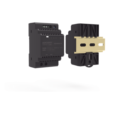 Fuente de Poder Industrial Entrada: 100-240 Vca / Salida: 15 Vcc/ 4 A/ 60 W/ Riel Din