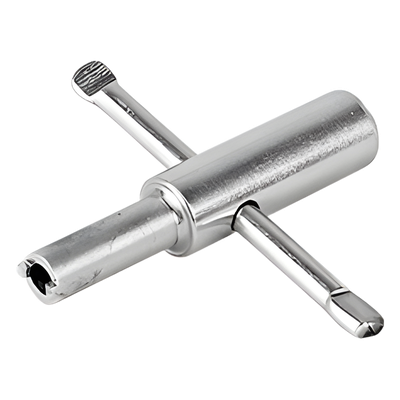 Llave de tubo para desatornillar opresores de radios portátiles digitales KENWOOD.