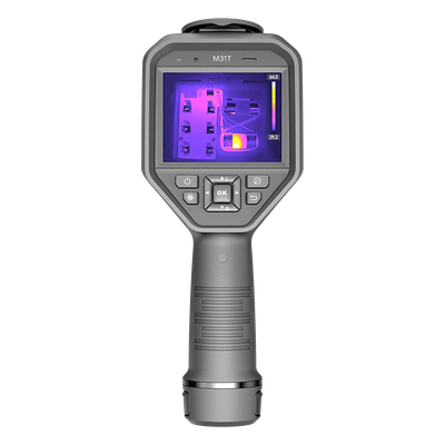 M31T – Cámara Termográfica Portátil Dual / Super IR 768 x 576 / Lente Óptico (8 Megapixel) / WiFi / IP54 / Ranura MicroSD hasta 64 Gb / Hasta 4 Horas de Funcionamiento Continuo
