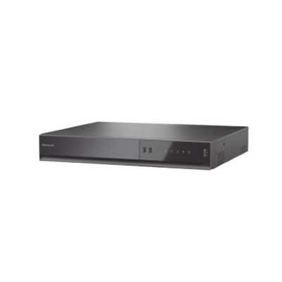 Grabador de video en red (NVR) de 32 canales IP con 16 puertos PoE+, resolución 4K y compatibilidad con analíticos de cámaras Serie 35