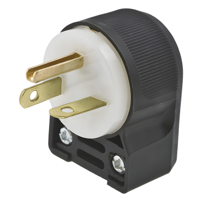 Clavija Entrada Recta/ 20 A 250 V CA/ 2 Polos 3 Hilos/ Nema 6-20 P/Grado Comercial – Industrial.